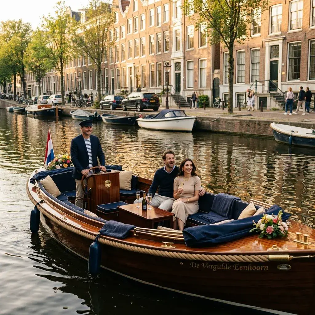 Privatboot Amsterdam mieten ohne Führerschein: Der komplette Guide 2026